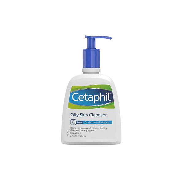 Cetaphil Oily Skin Cleanser For Oily Or Combination Skin 236Ml - Glowify Beauty